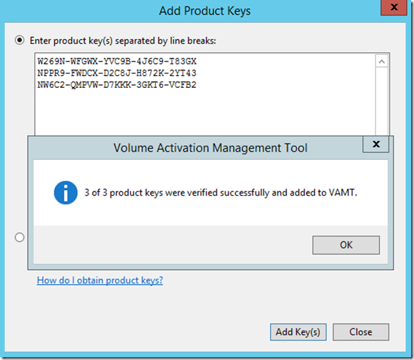 Windows 10 serial key validation tool